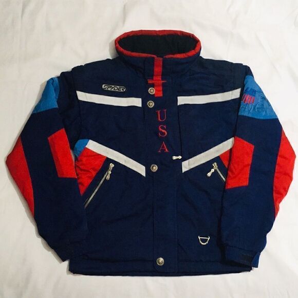 🔥 Vintage USA Olympic Ski Team Signed Jacket